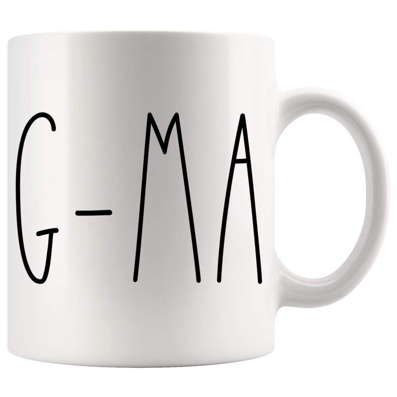 Moon9xx G-Ma Coffee Mug Gifts for Christmas, Birthday, Mother's Day, Father's Day - Family Mug for Special Occasions - 11oz - Image 1